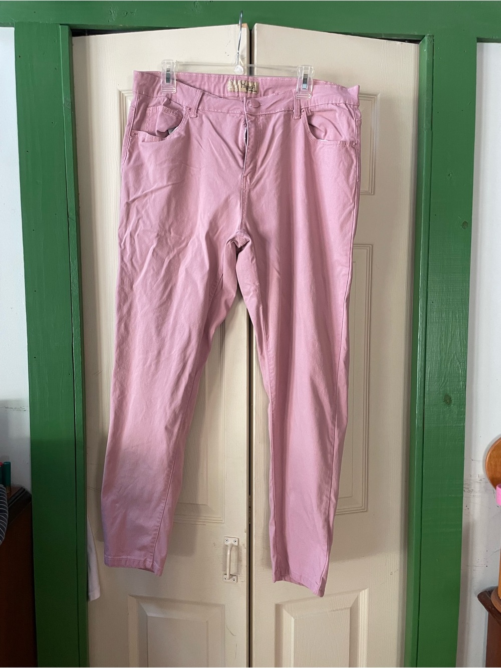 Hybrid & company Pastel Pink Skinny Jeans